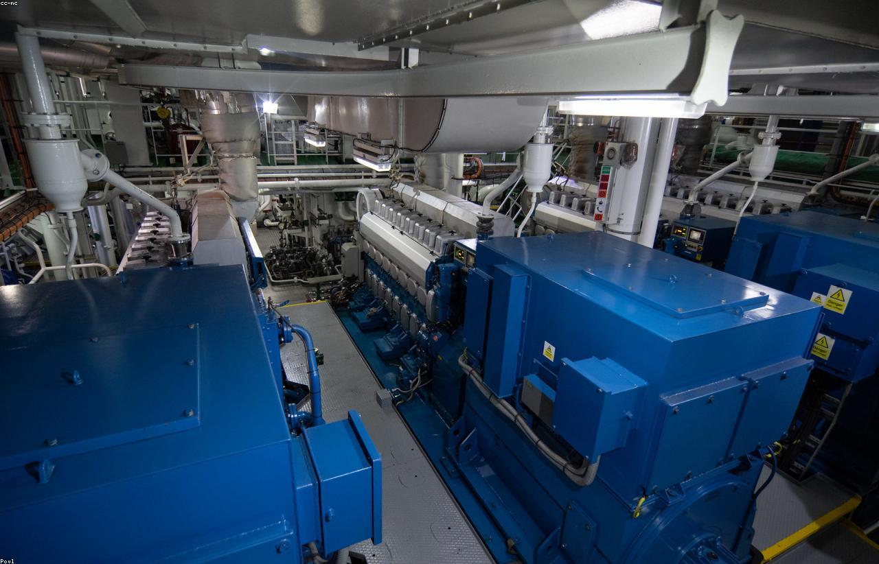 Marine technical operations control room